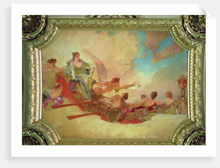 The town of Paris inviting the world to join in its festivals, 1895 by Benjamin Constant