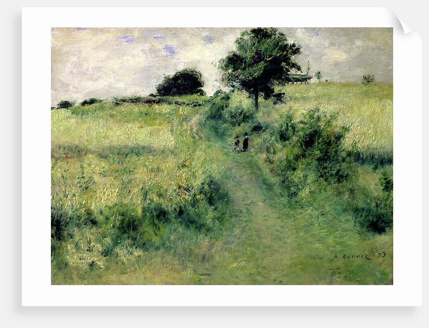 The Watering-place, 1873 by Pierre Auguste Renoir