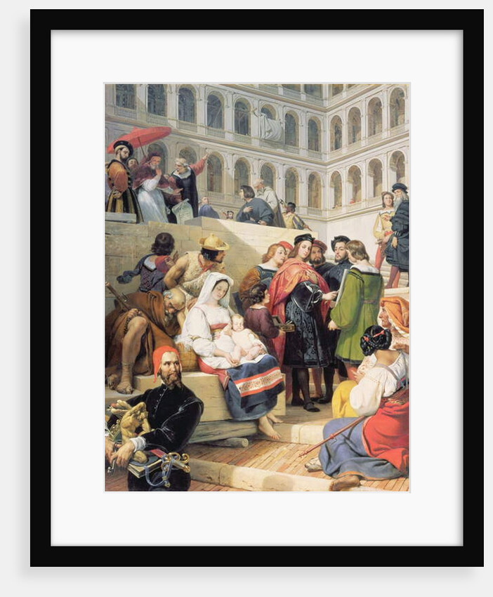 Raphael in the Vatican, 1832 by Emile Jean Horace Vernet