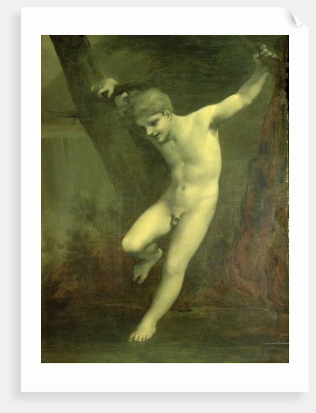 Young Zephyr balancing above water by Pierre-Paul Prud'hon