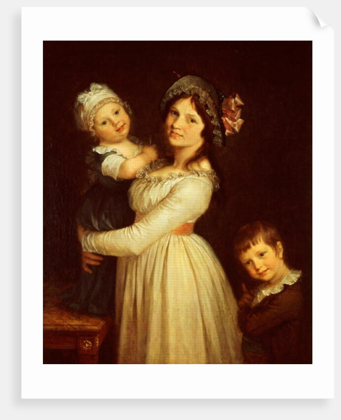 Family portrait of Madame Anthony and her children, 1785 by Pierre-Paul Prud'hon
