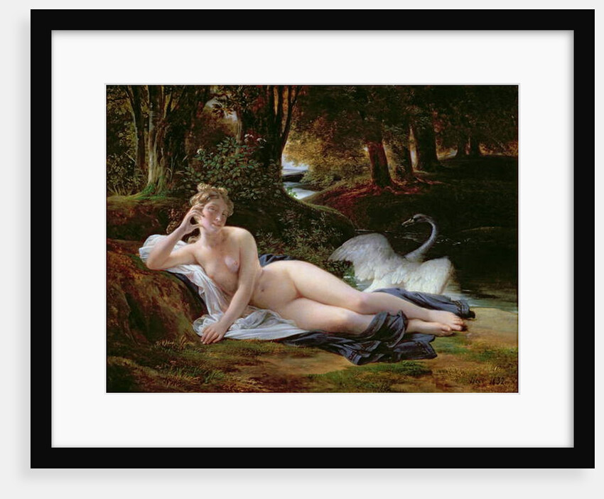 Leda and the swan, 1832 by Francois Edouard Picot