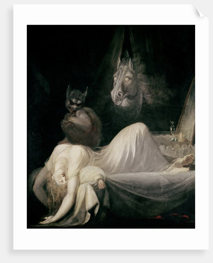 The Nightmare, 1790-91 by Henry Fuseli