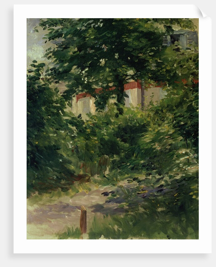 A Corner of the Garden in Rueil, 1882 by Edouard Manet