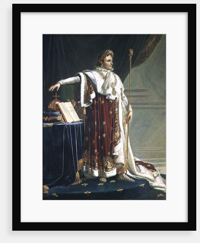 Portrait of Napoleon I in his Coronation Robes, 1804 by Anne Louis Girodet de Roucy-Trioson