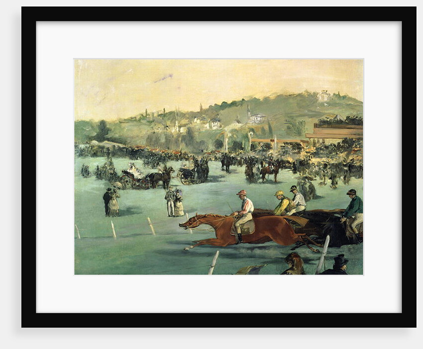 Horse Racing, 1872 by Edouard Manet