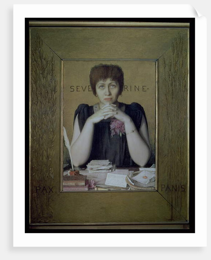 Portrait of Severine by Louis Welden Hawkins