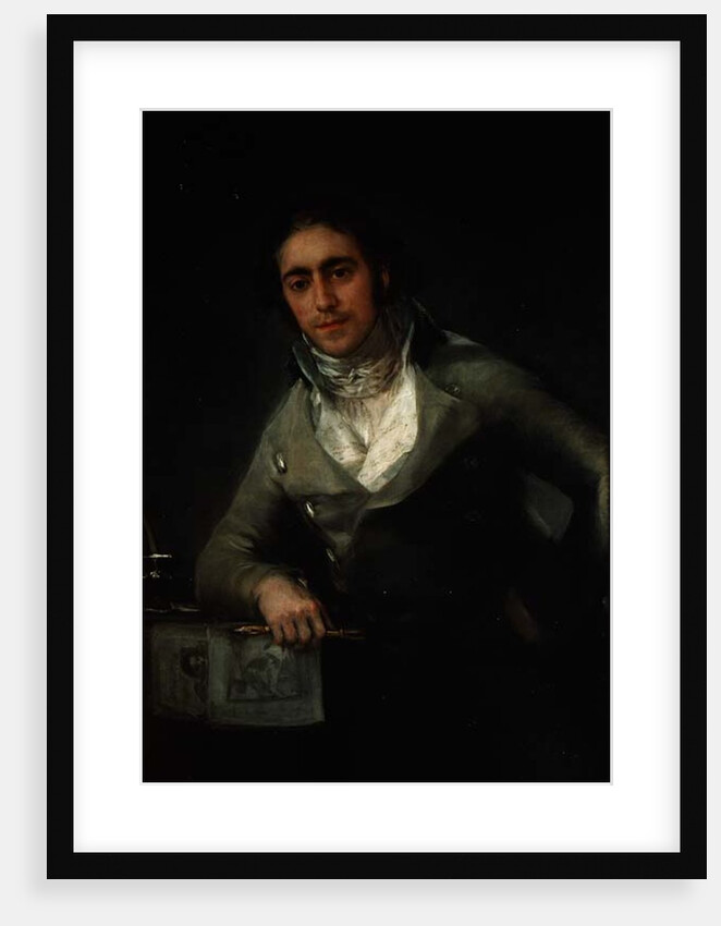 Portrait of a man presumed to be Don Evaristo Perez de Castro by Francisco Jose de Goya y Lucientes