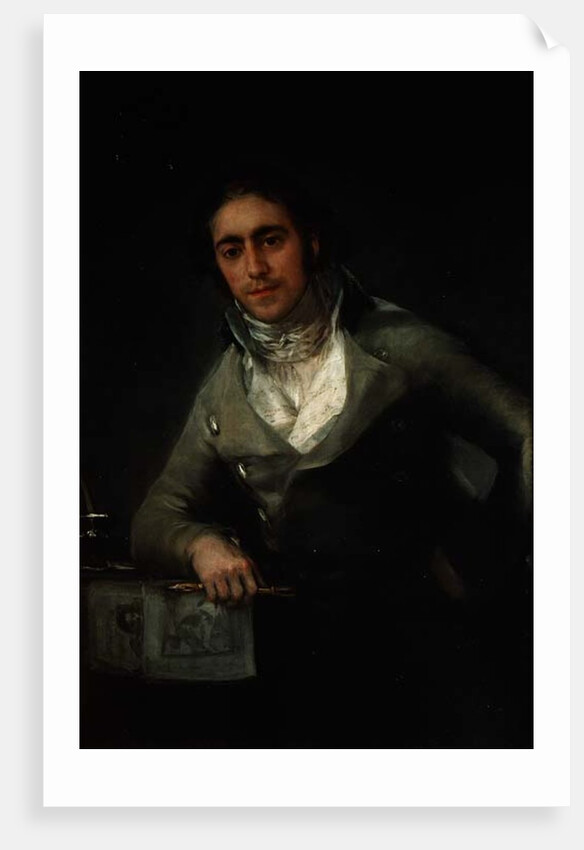 Portrait of a man presumed to be Don Evaristo Perez de Castro by Francisco Jose de Goya y Lucientes