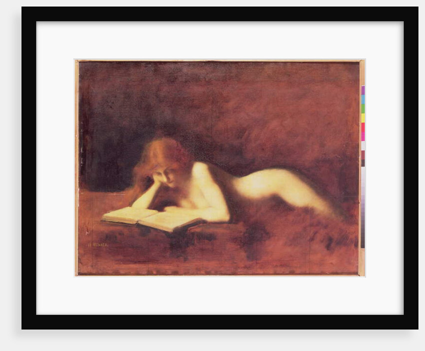 The Reader by Jean-Jacques Henner