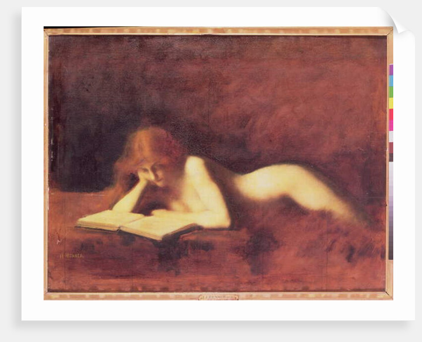 The Reader by Jean-Jacques Henner