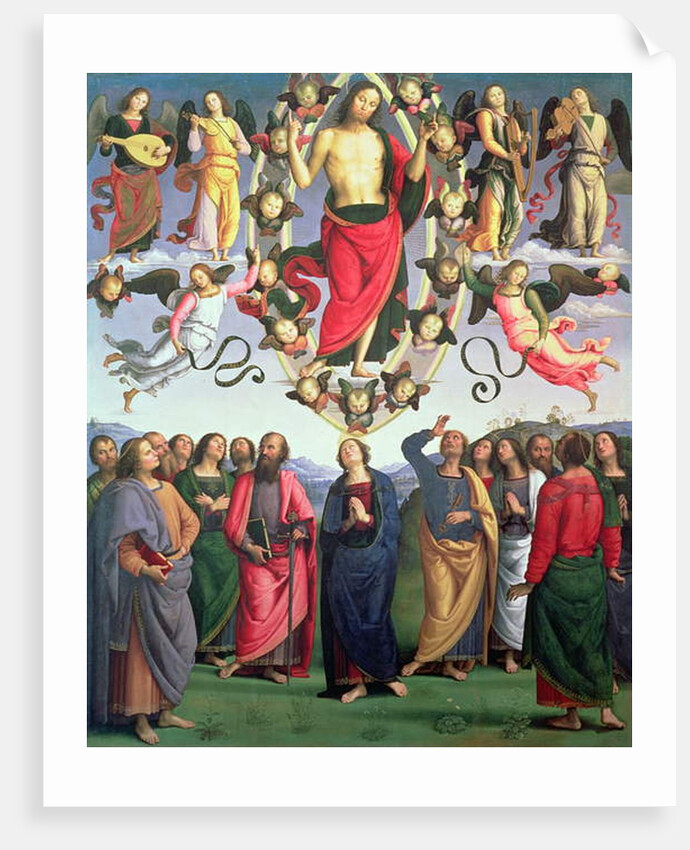The Ascension of Christ, 1495-98 by Pietro Perugino