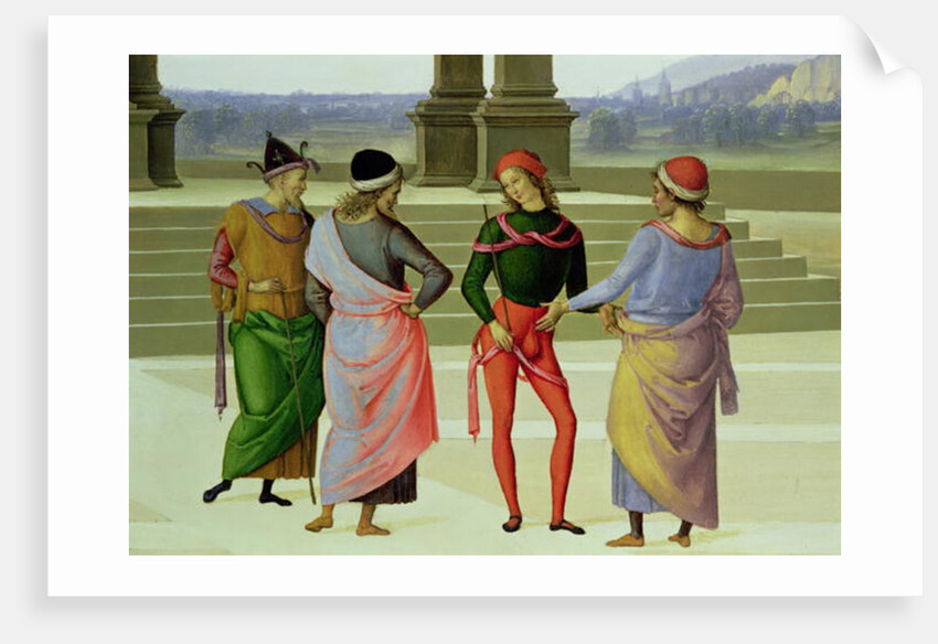 The Marriage of the Virgin by Pietro Perugino