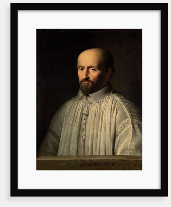 Portrait of the Abbot of Saint Cyran, c.1643 by Philippe de Champaigne