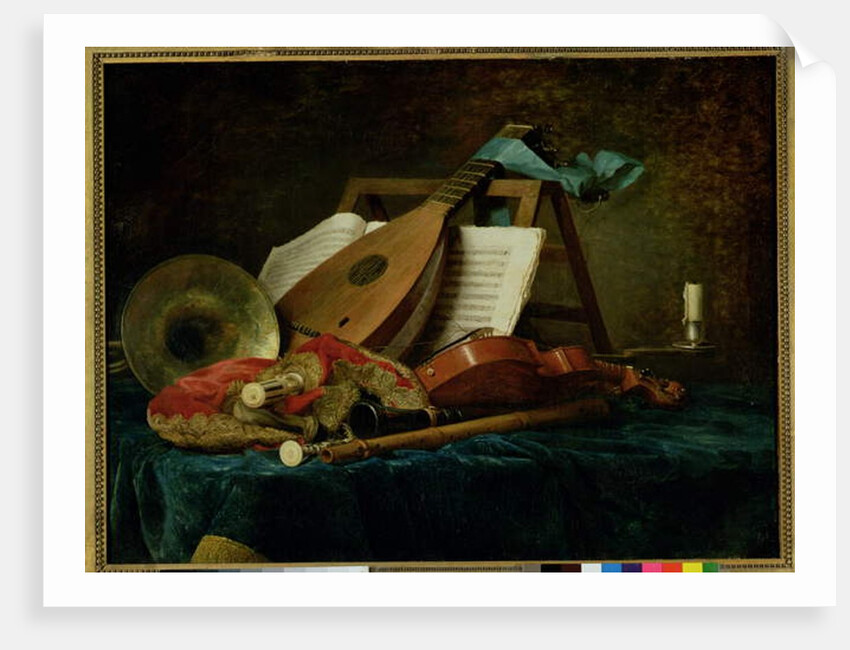 The Attributes of Music, 1770 by Anne Vallayer-Coster