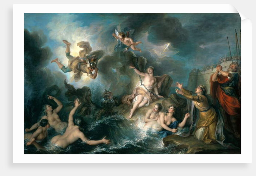 Perseus Rescuing Andromeda by Charles Antoine Coypel