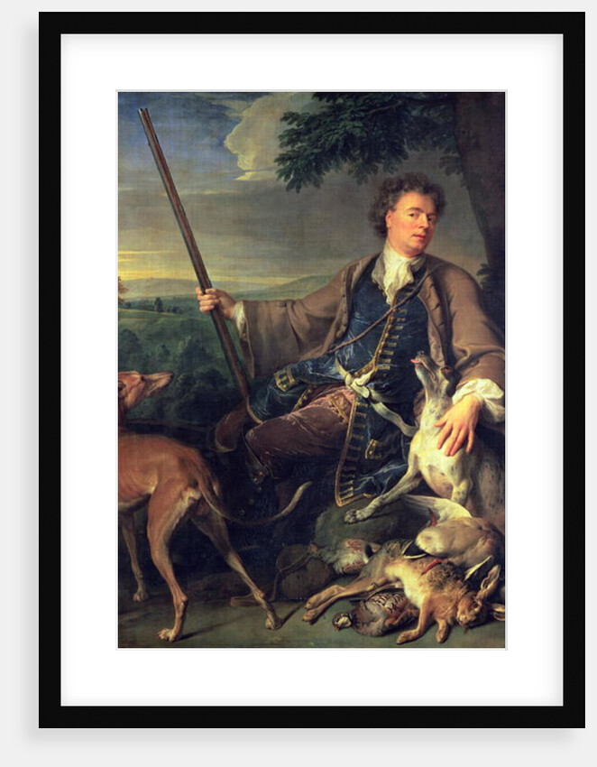 Self Portrait as a Hunter, 1699 by Alexandre-Francois Desportes