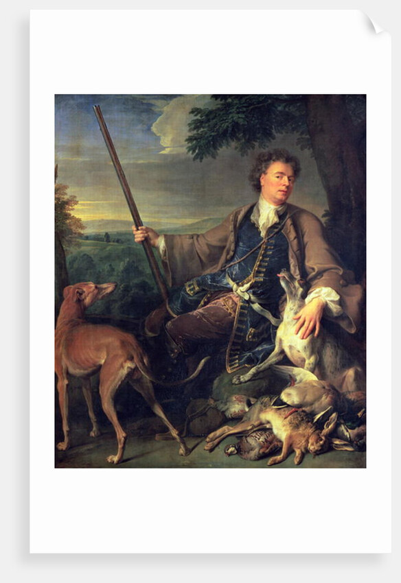 Self Portrait as a Hunter, 1699 by Alexandre-Francois Desportes