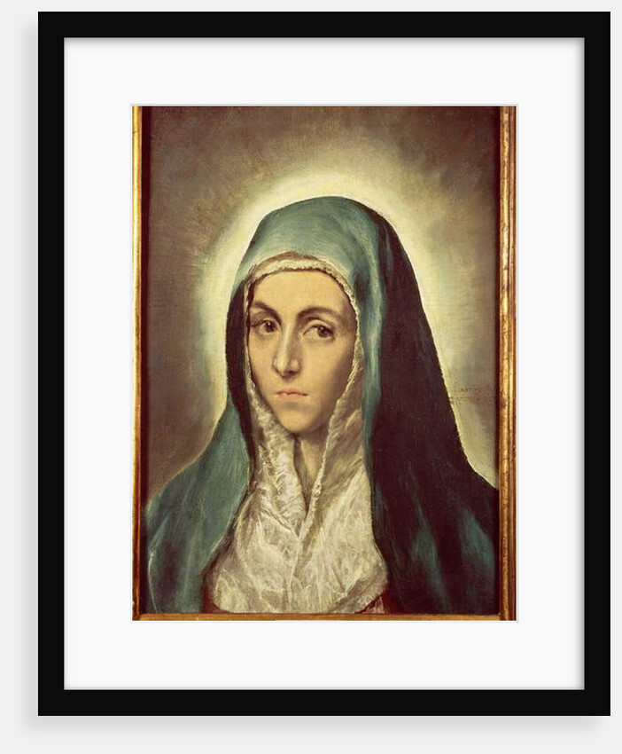 The Virgin Mourning by El Greco