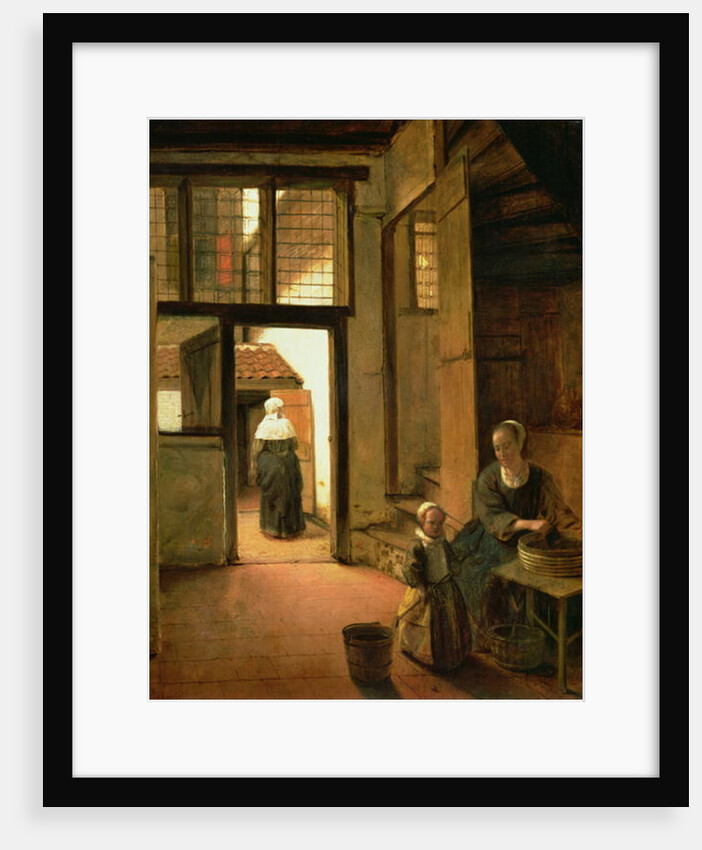 Interior of a Dutch House by Pieter de Hooch
