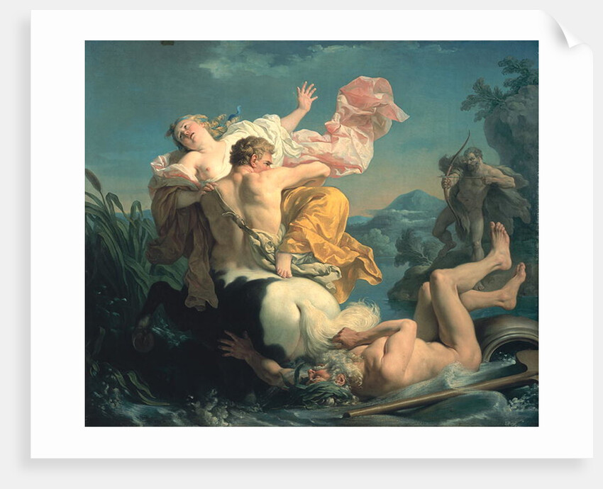 The Abduction of Deianeira by the Centaur Nessus, 1755 by Louis Jean Francois I Lagrenee