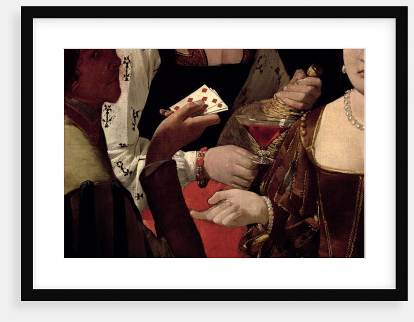 The Cheat with the Ace of Diamonds by Georges de la Tour