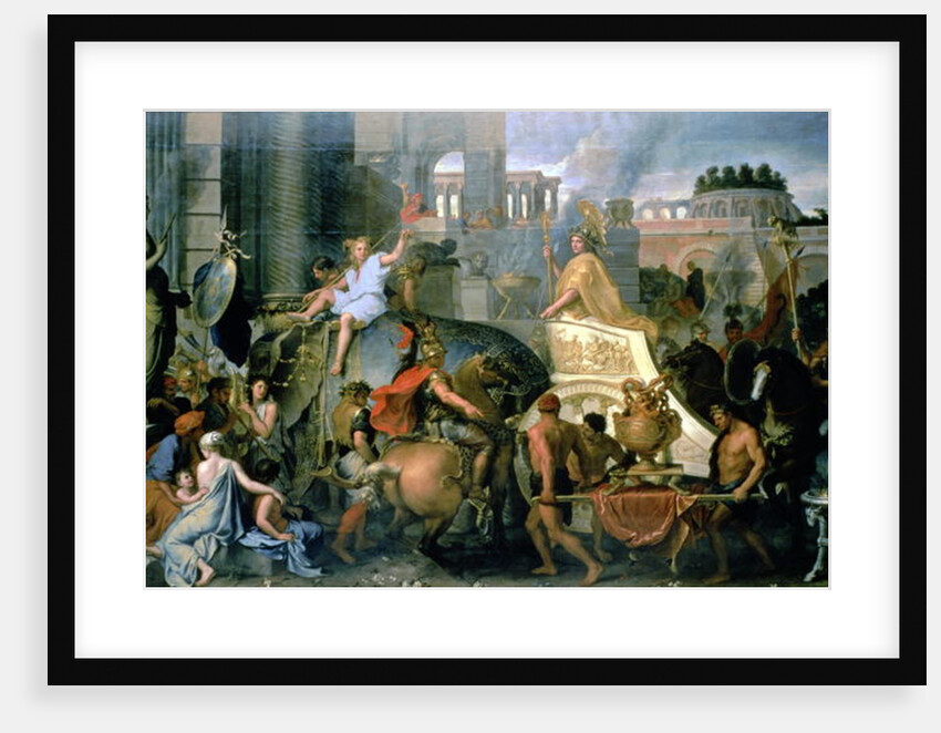 The Triumph of Alexander, or the Entrance of Alexander into Babylon, c.1673 by Charles Le Brun