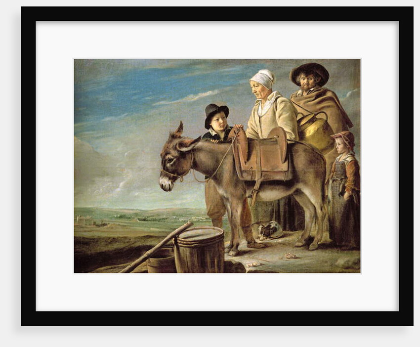 The Ass by Antoine and Louis & Mathieu Le Nain