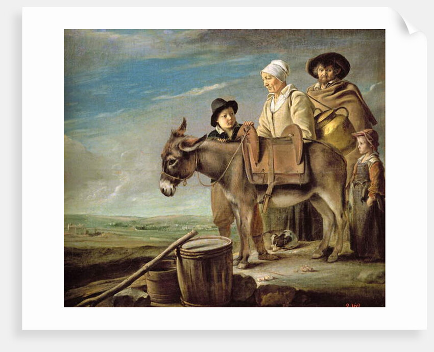 The Ass by Antoine and Louis & Mathieu Le Nain