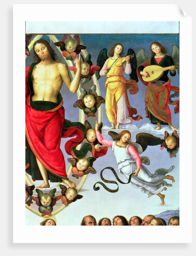 The Ascension of Christ by Pietro Perugino