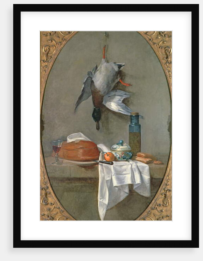 Still Life With Duck, 1764 by Jean-Baptiste Simeon Chardin