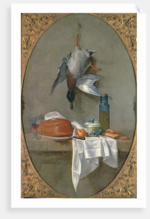 Still Life With Duck, 1764 by Jean-Baptiste Simeon Chardin
