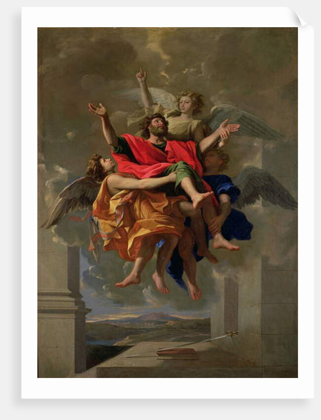 The Vision of St. Paul, 1649-50 by Nicolas Poussin