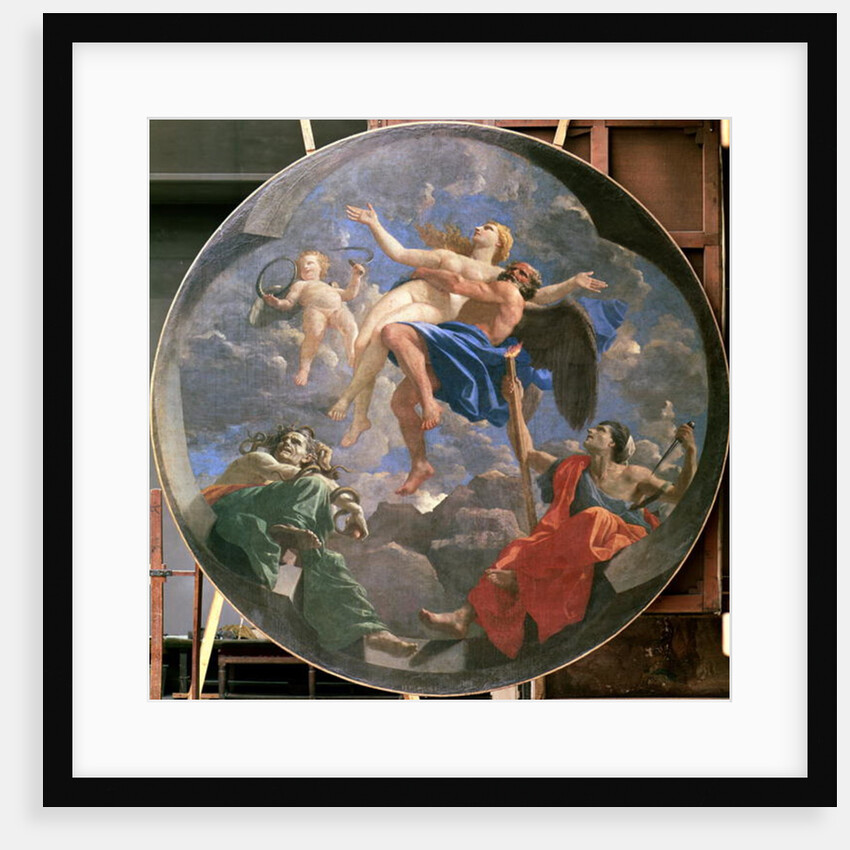 Truth Stolen Away by Time Beyond the Reach of Envy and Discord, 1641 by Nicolas Poussin