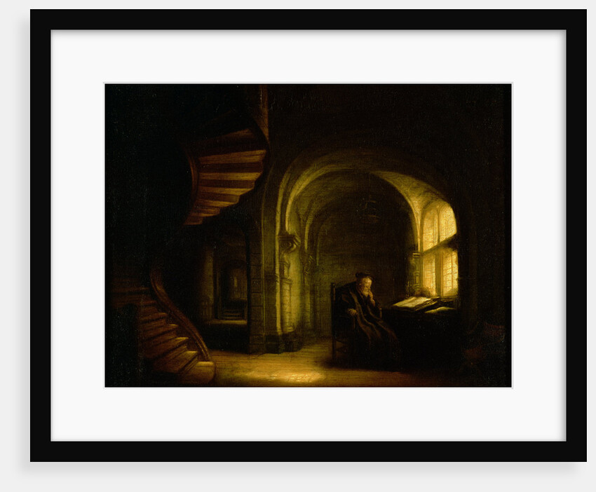 Philosopher with an Open Book, 1625-7 by Salomon Koninck