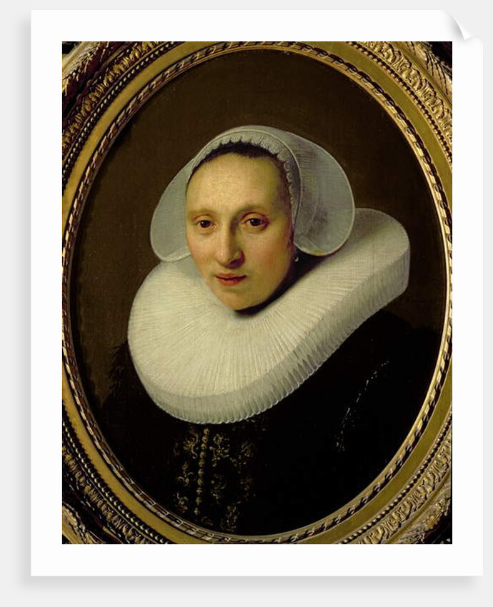 Portrait of Cornelia Pronck, Wife of Albert Cuyper, at the age of 33, 1633 by Rembrandt Harmensz. van Rijn