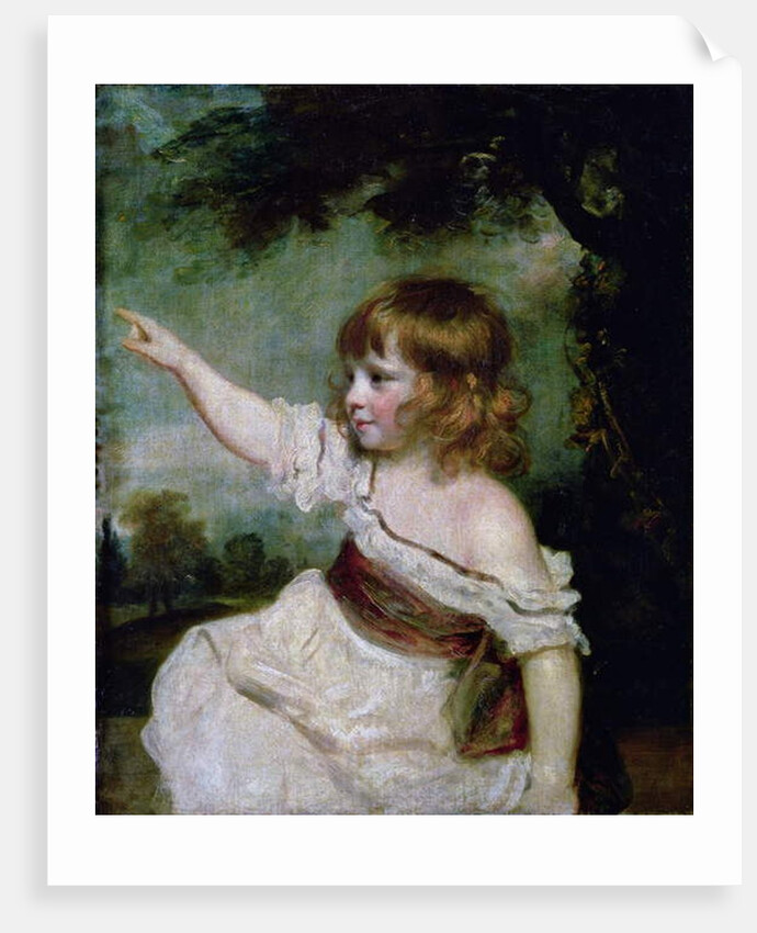 Portrait of Francis George Hare, oldest son of Francis Hare Naylor 1788-9 by Joshua Reynolds