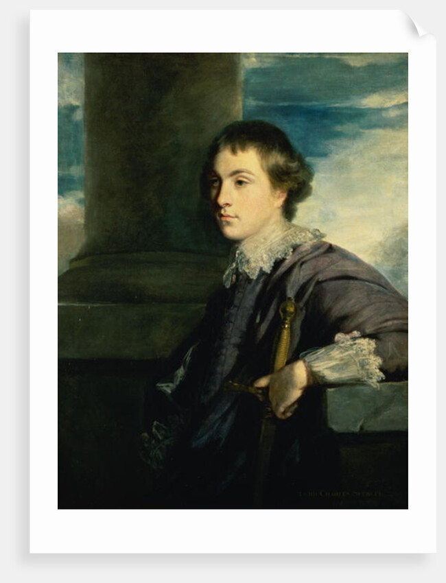 Portrait of John Charles Spencer, Lord Althorp by Joshua Reynolds
