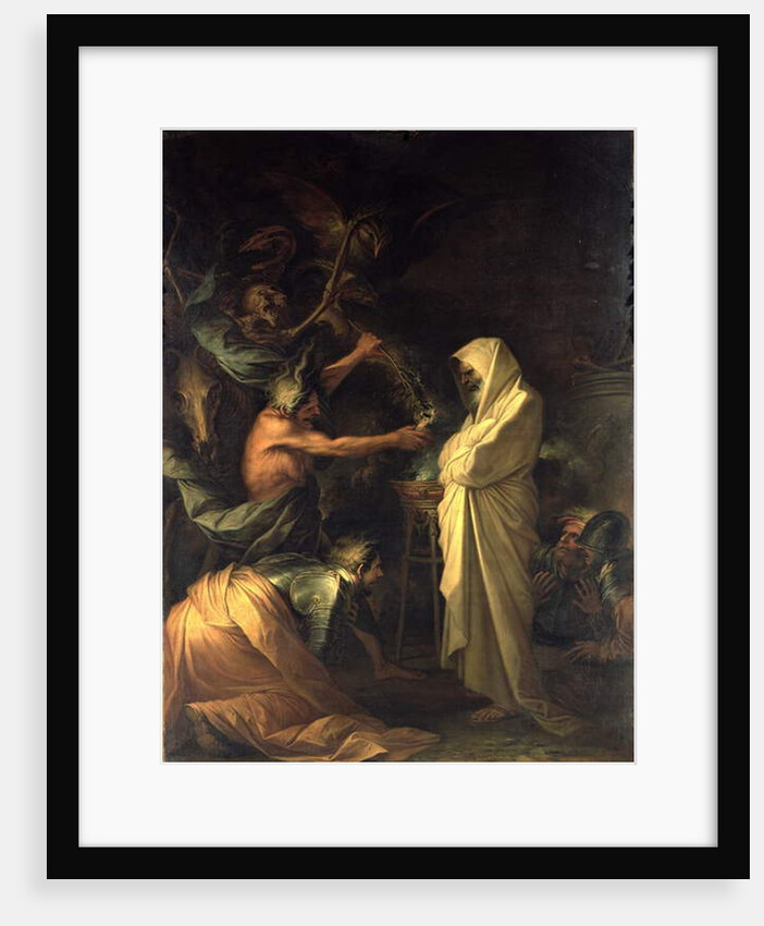The Spirit of Samuel appearing to Saul at the house of the Witch of Endor, 1668 by Salvator Rosa