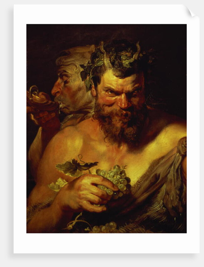 Two Satyrs by Peter Paul Rubens