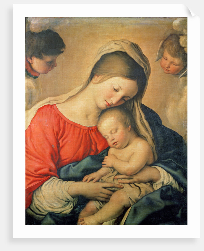 The Sleeping Christ Child by Il Sassoferrato