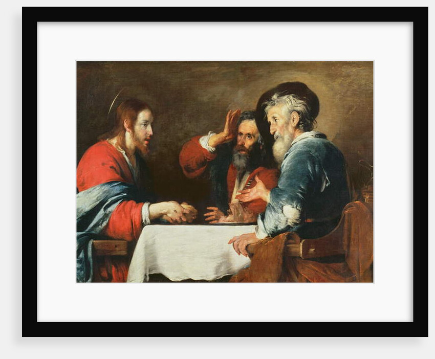 Supper at Emmaus by Bernardo Strozzi