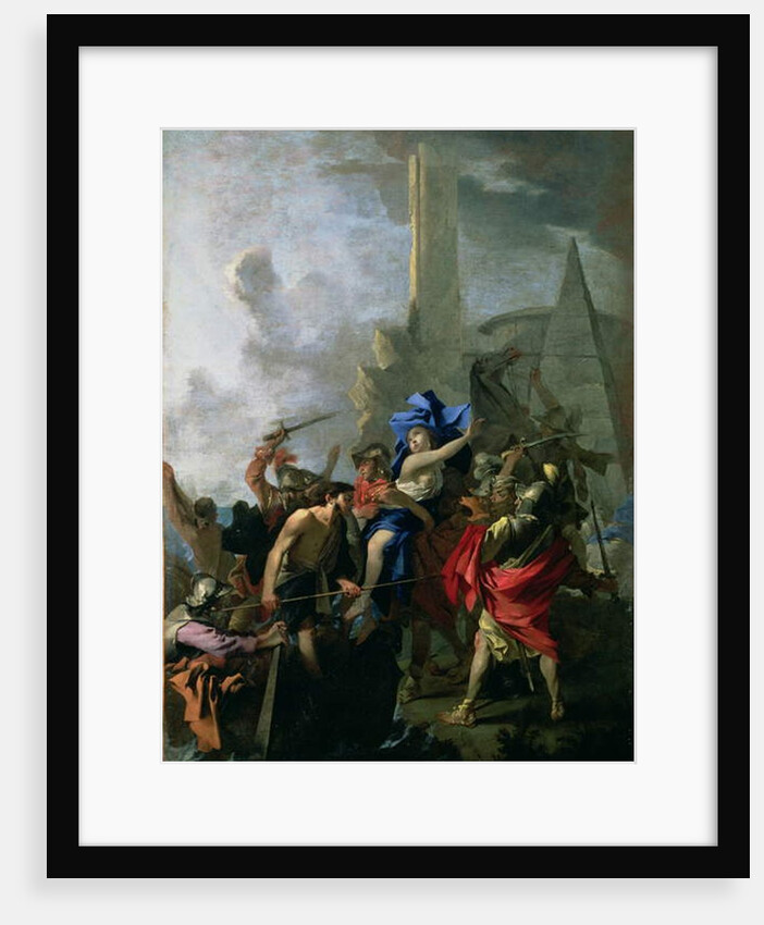 The Rape of Helen by Jean Tassel