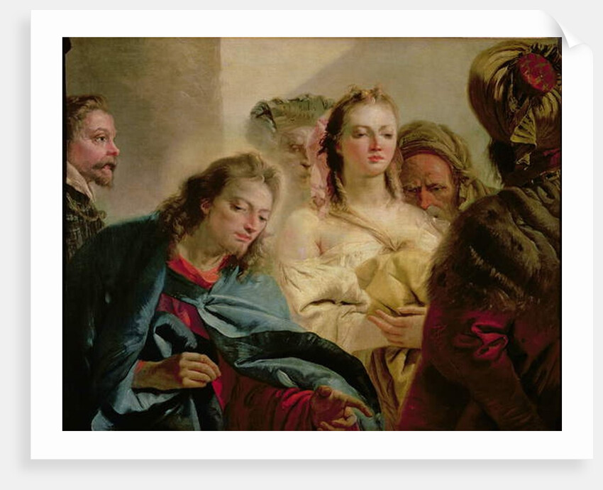 Christ and the Adulteress, 1751 by Giandomenico Tiepolo