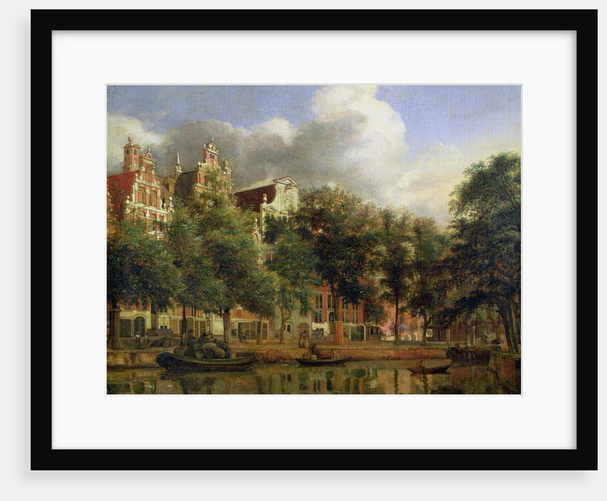 The Herengracht, Amsterdam by Jan van der Heyden