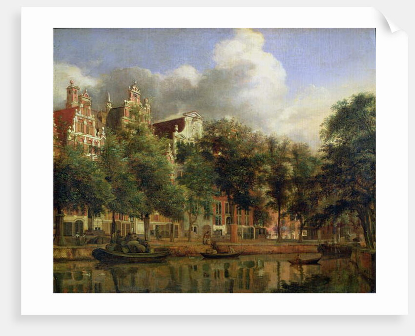 The Herengracht, Amsterdam by Jan van der Heyden