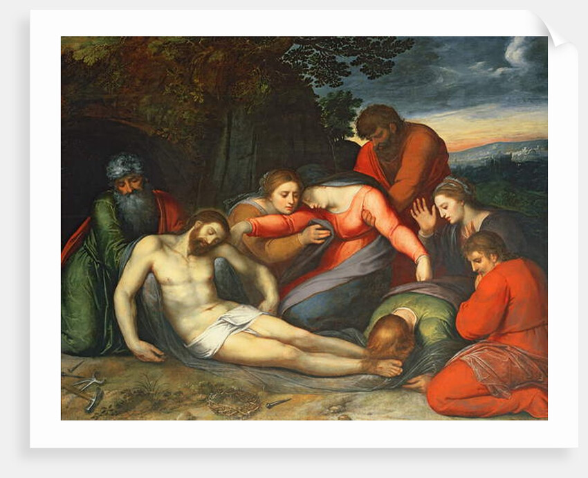 The Lamentation of Christ by Otto van Veen