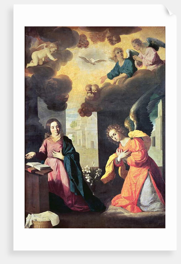 The Annunciation by Francisco de Zurbaran