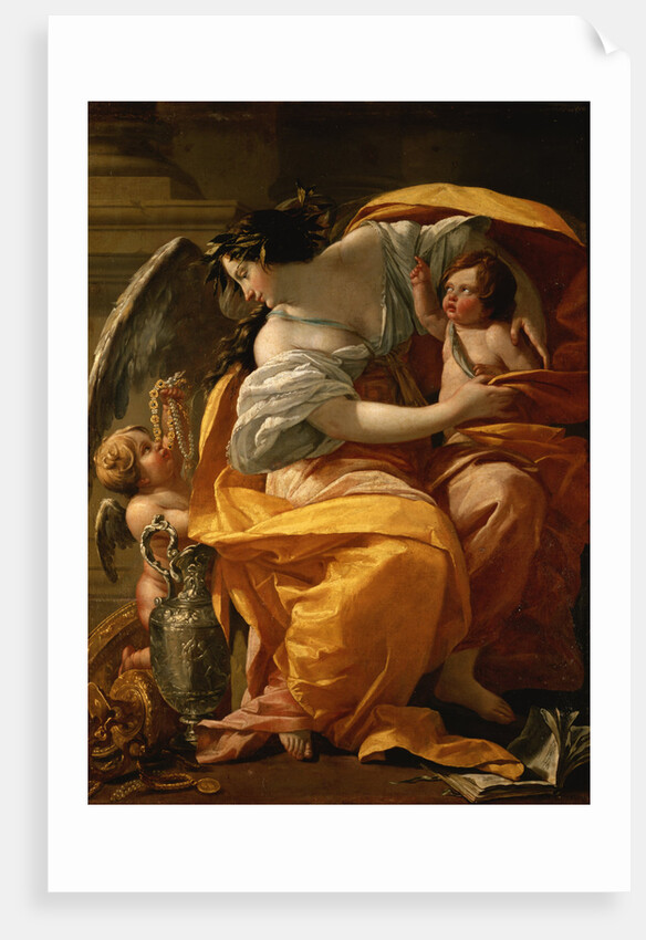 Allegory of Wealth, c.1640 by Simon Vouet