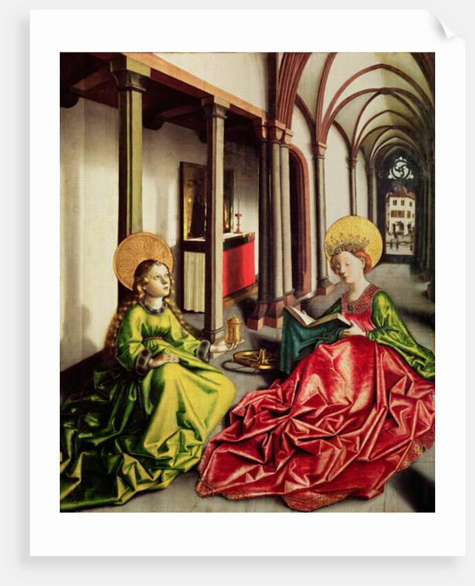 St. Mary Magdalene and St. Catherine of Alexandria by Konrad Witz
